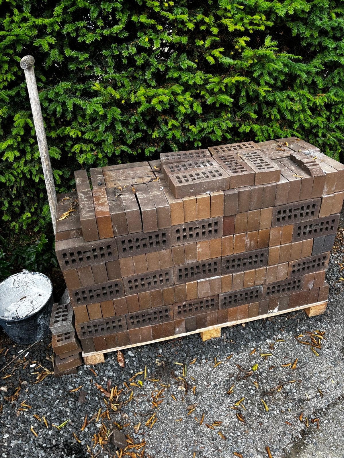 1 pallet metselstenen, Doe-het-zelf en Verbouw, Metselstenen, Ophalen, Nieuw, Bakstenen