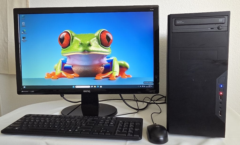 Snelle Allround i5 PC SSD 22/24 Inch Led Lcd Win11 Compleet, Computers en Software, Met monitor, 8 GB, Custom Build, Refurbished