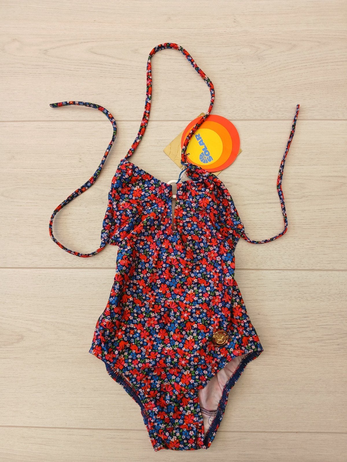 Solar nieuw badpak maat 116, Kinderen en Baby's, Kinderkleding | Kinder-zwemkleding, Ophalen of Verzenden, Nieuw, Meisje, Badpak
