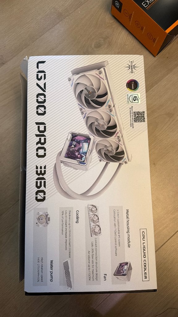TCOMAS LG700 Pro 360mm AIO Cooler, Computers en Software, Ophalen of Verzenden, Zo goed als nieuw, Waterkoeling