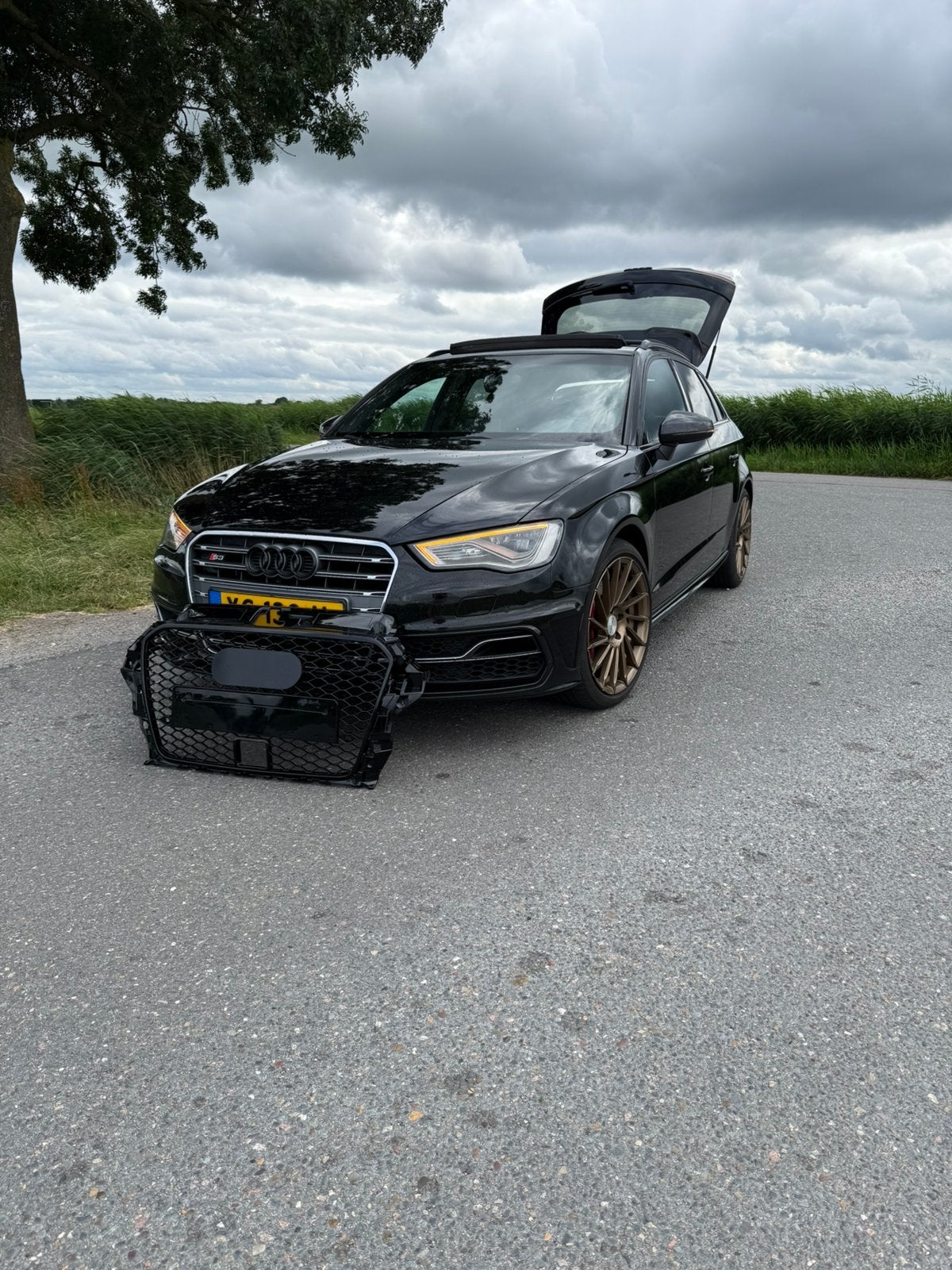 Audi S3, 410pk, B&O, pano dak. Net G.B & APK + veel extras., Auto's, Audi, Automaat, S3, 4 cilinders, 1984 cc
