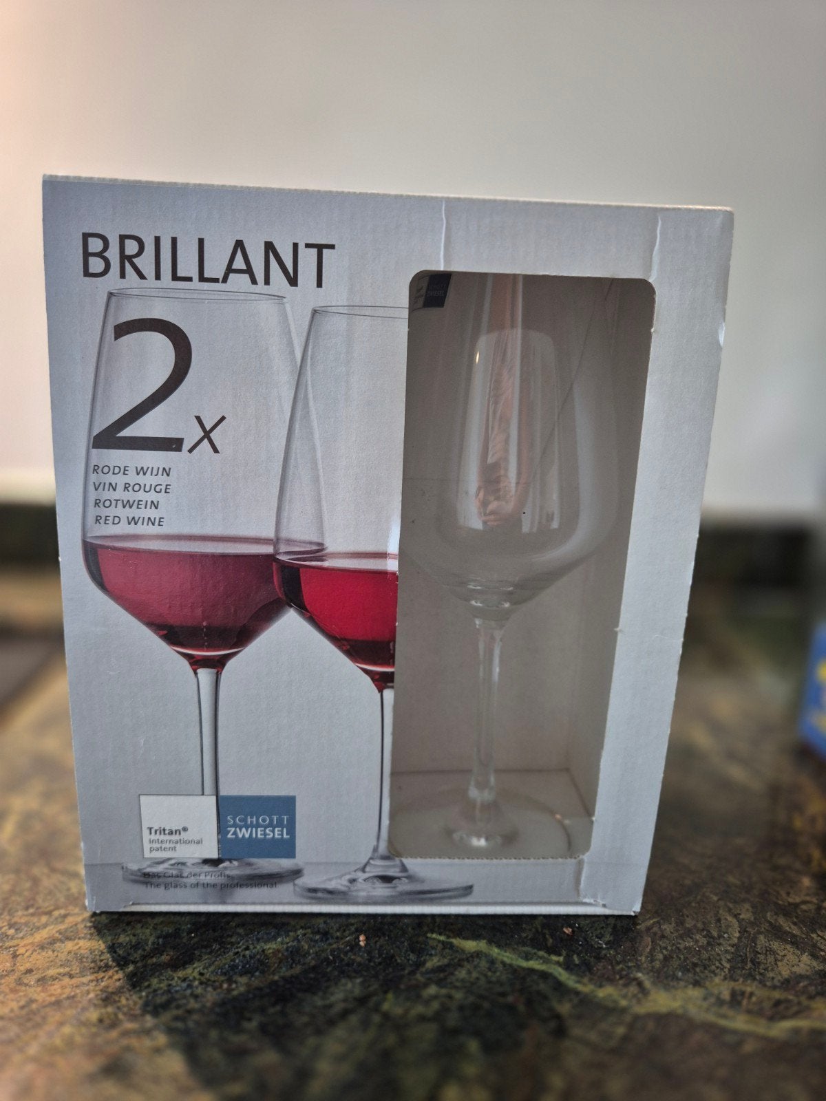 2x Schott Zwiesel Tritan Bordeaux wijnglazen nieuw in doos, Ophalen of Verzenden, Nieuw