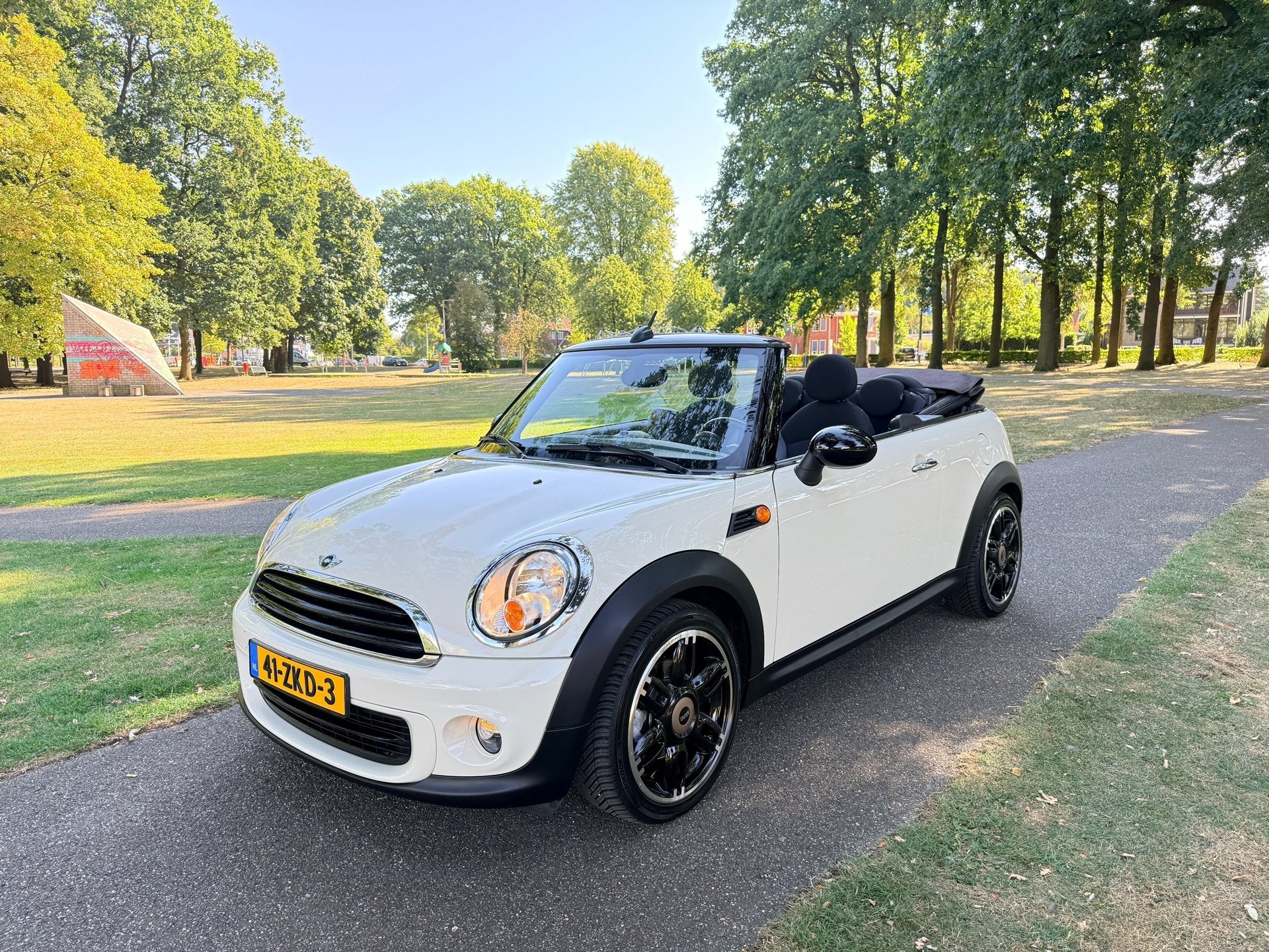 Mini Cabrio 1.6 Cabrio Mooie sportieve uitvoering *NAP*, Auto's, Voorwielaandrijving, Euro 5, Bluetooth, Gebruikt