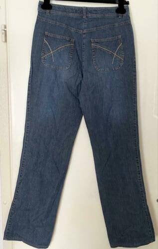 Gerry Weber jeans maat 38, Kleding | Dames, Spijkerbroeken en Jeans, Ophalen of Verzenden, Zo goed als nieuw, Blauw, W30 - W32 (confectie 38/40)