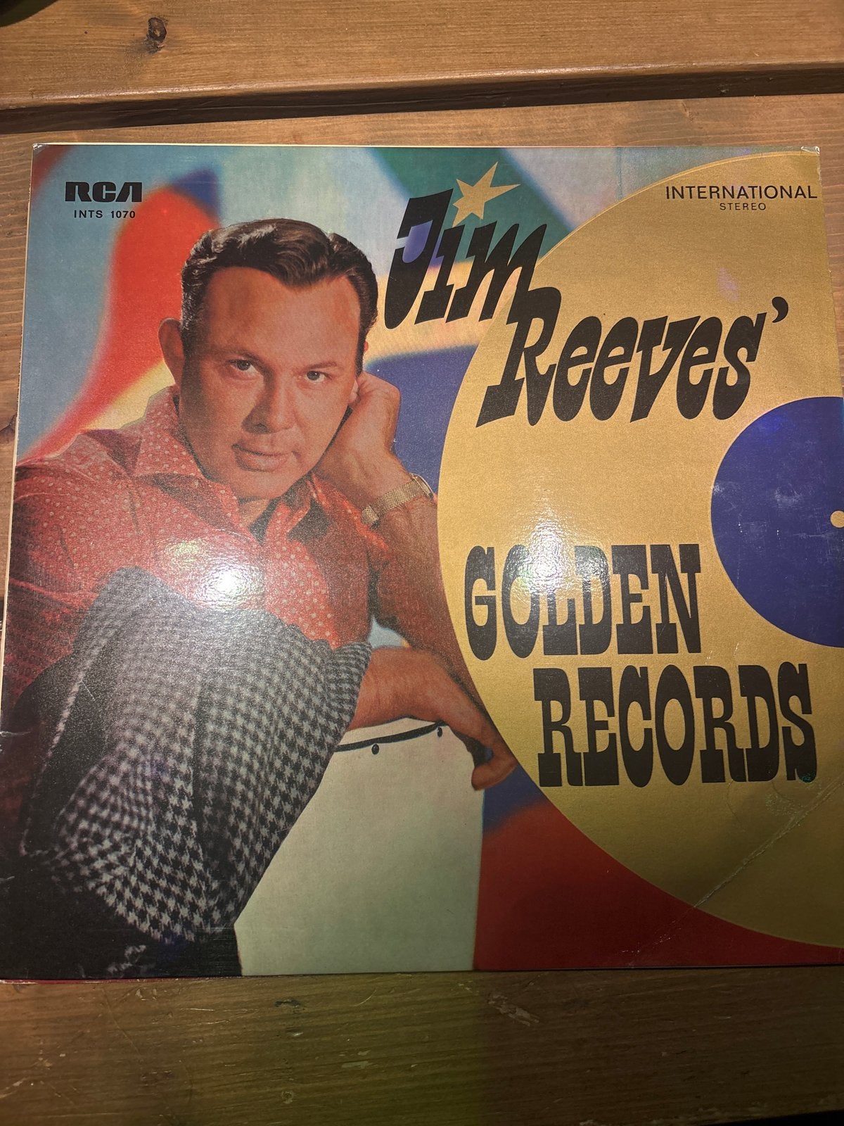 Jim Reeves - Golden Records LP (International Stereo), LP, Gebruikt, Pop, Ophalen of Verzenden
