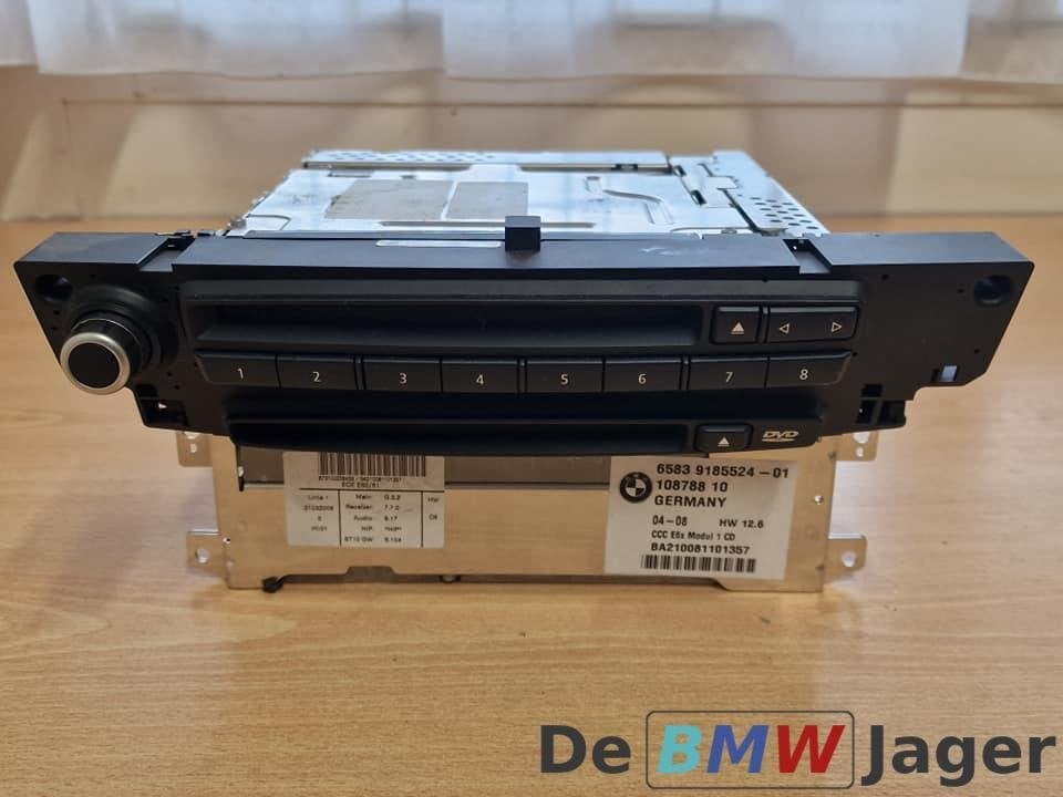 CCC CD en DVD speler BMW 5-serie E60 65839185524, Auto-onderdelen, Elektronica en Kabels, BMW, Gebruikt, Ophalen of Verzenden