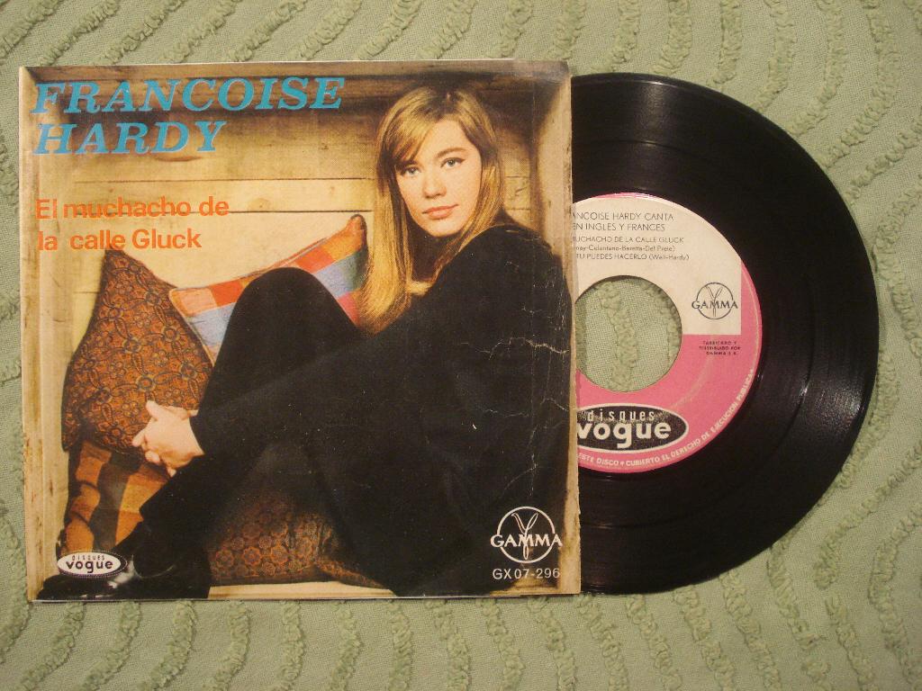 Françoise Hardy 7" EP: Canta En Ingles Y Frances (Mexico) WA, Ophalen of Verzenden, Gebruikt, Pop