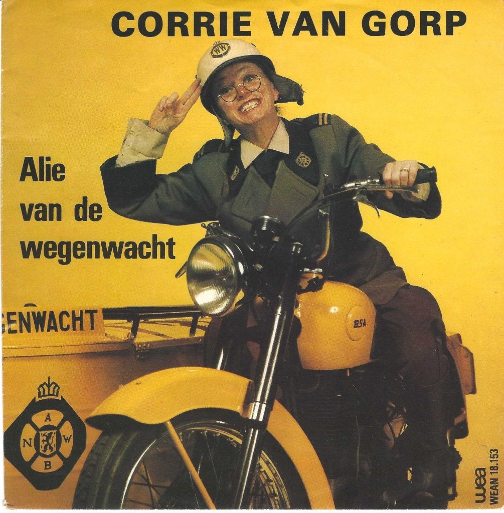 CORRIE VAN GORP 45T SINGLE: ALIE VAN DE WEGENWACHT, Ophalen of Verzenden, Gebruikt, Nederlandstalig