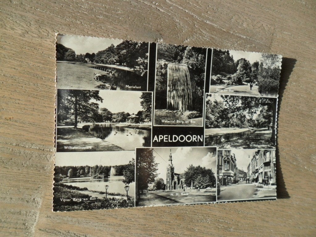 Apeldoorn, Marialust/Hoofdstraat/Berg en Bos 1960, Verzenden, 1960 tot 1980, Ongelopen, Gelderland