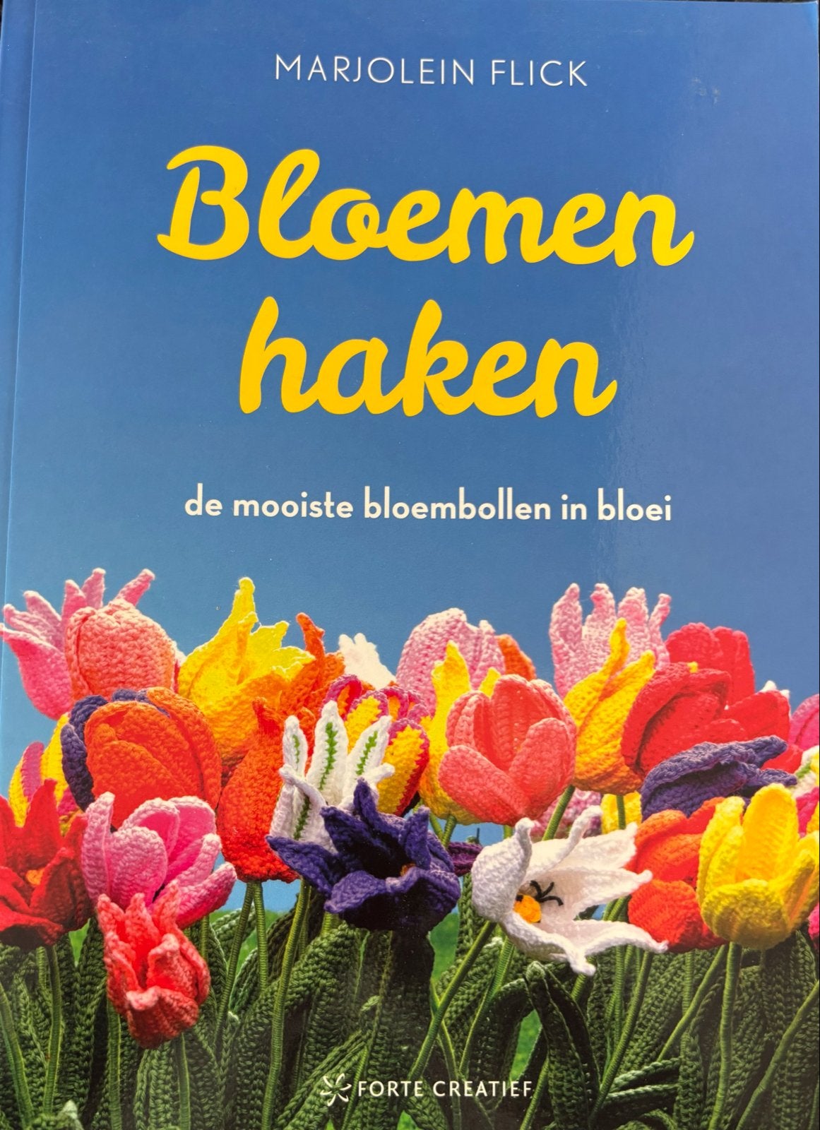 Bloemen haken: de mooiste bloembollen in bloei, Hobby en Vrije tijd, Breien en Haken, Ophalen of Verzenden, Zo goed als nieuw