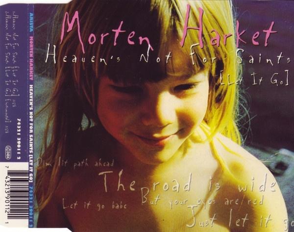 MORTEN HARKET CD SINGLE HEAVEN'S NOT FOR SAINTS A-HA ZANGER, Ophalen of Verzenden, Zo goed als nieuw, Pop