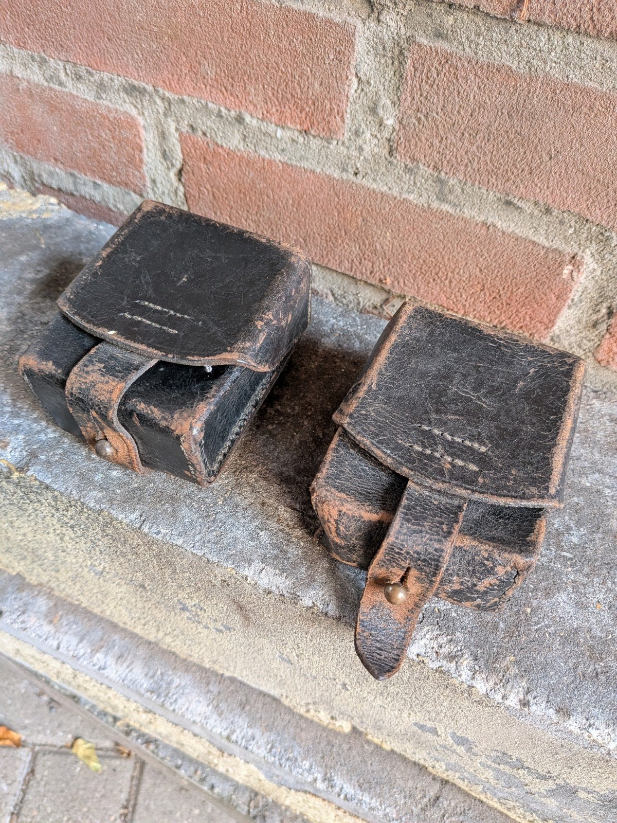 WW2 Duitse Mauser Patroontasjes (2 stuks), Ophalen of Verzenden, Duitsland