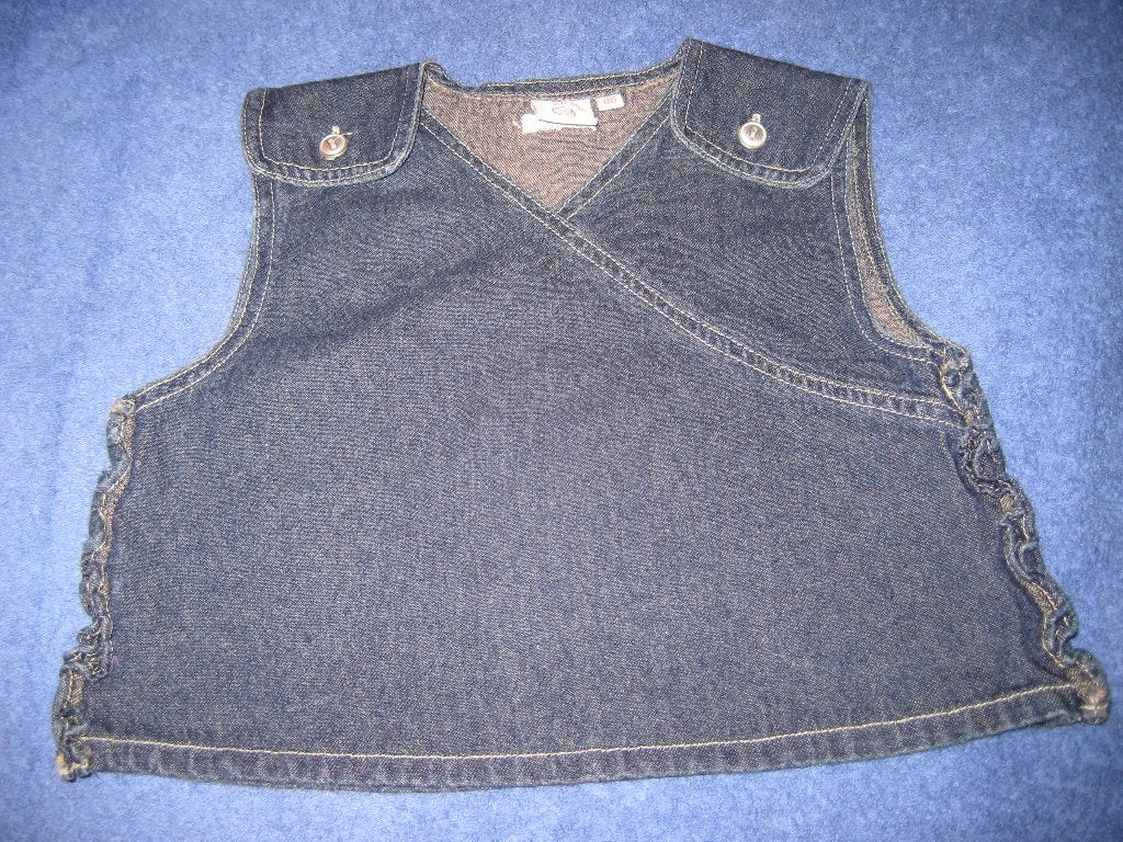 Jeans-top, 86 (136), Ophalen of Verzenden, Zo goed als nieuw, Meisje, Overige typen