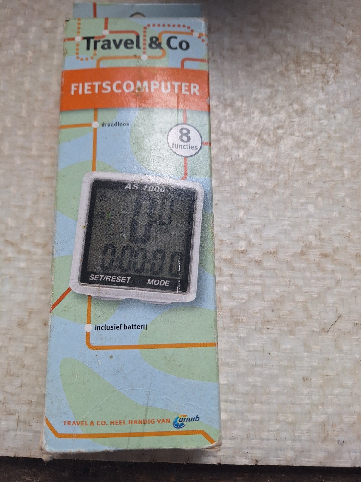 Fietscomputer nog nieuw., Fietsen en Brommers, Fietsaccessoires | Fietscomputers, Ophalen, Draadloos, Nieuw