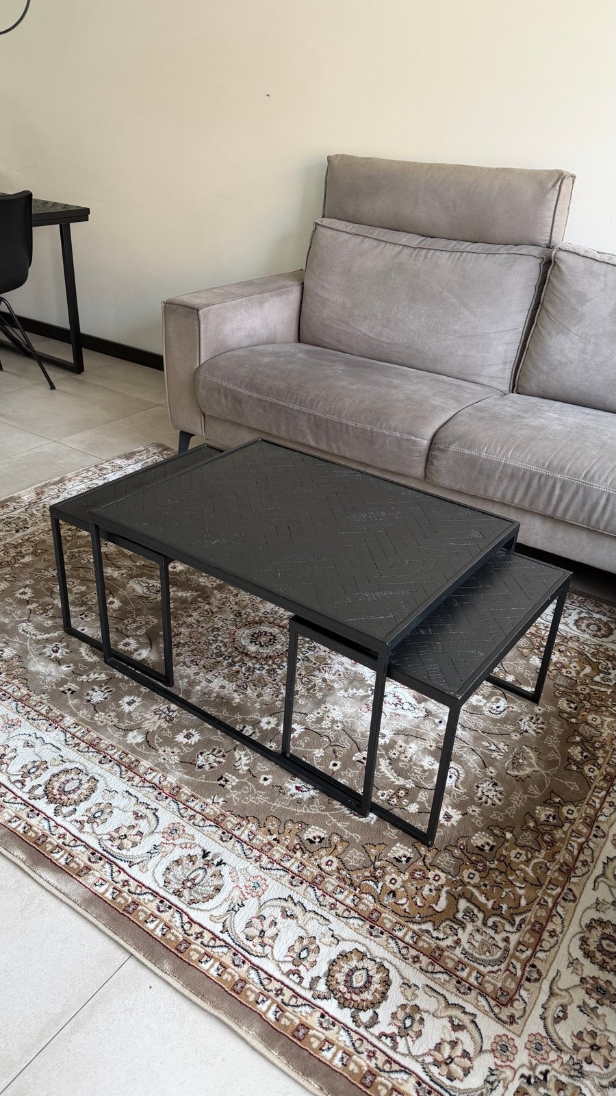 Eettafel, Salontafel en bijzettafel van Haco Wonen, Huis en Inrichting, Tafels | Salontafels, Ophalen, 100 tot 150 cm, 50 tot 100 cm