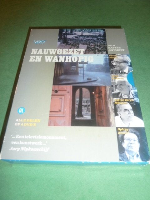 Nauwgezet en wanhopig Wim Kayzer VPRO 4 dvd-box, Cd's en Dvd's, Dvd's | Documentaire en Educatief, Verzenden, Alle leeftijden