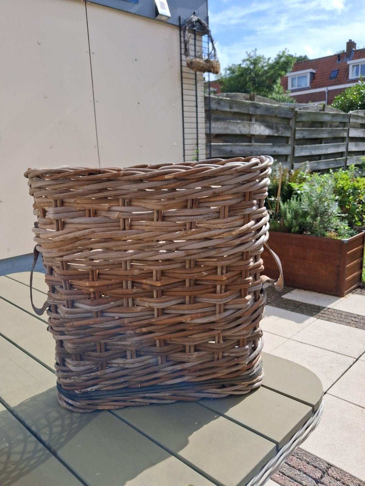 rotan/rattan paraplubak, Ophalen, Gebruikt, Riet
