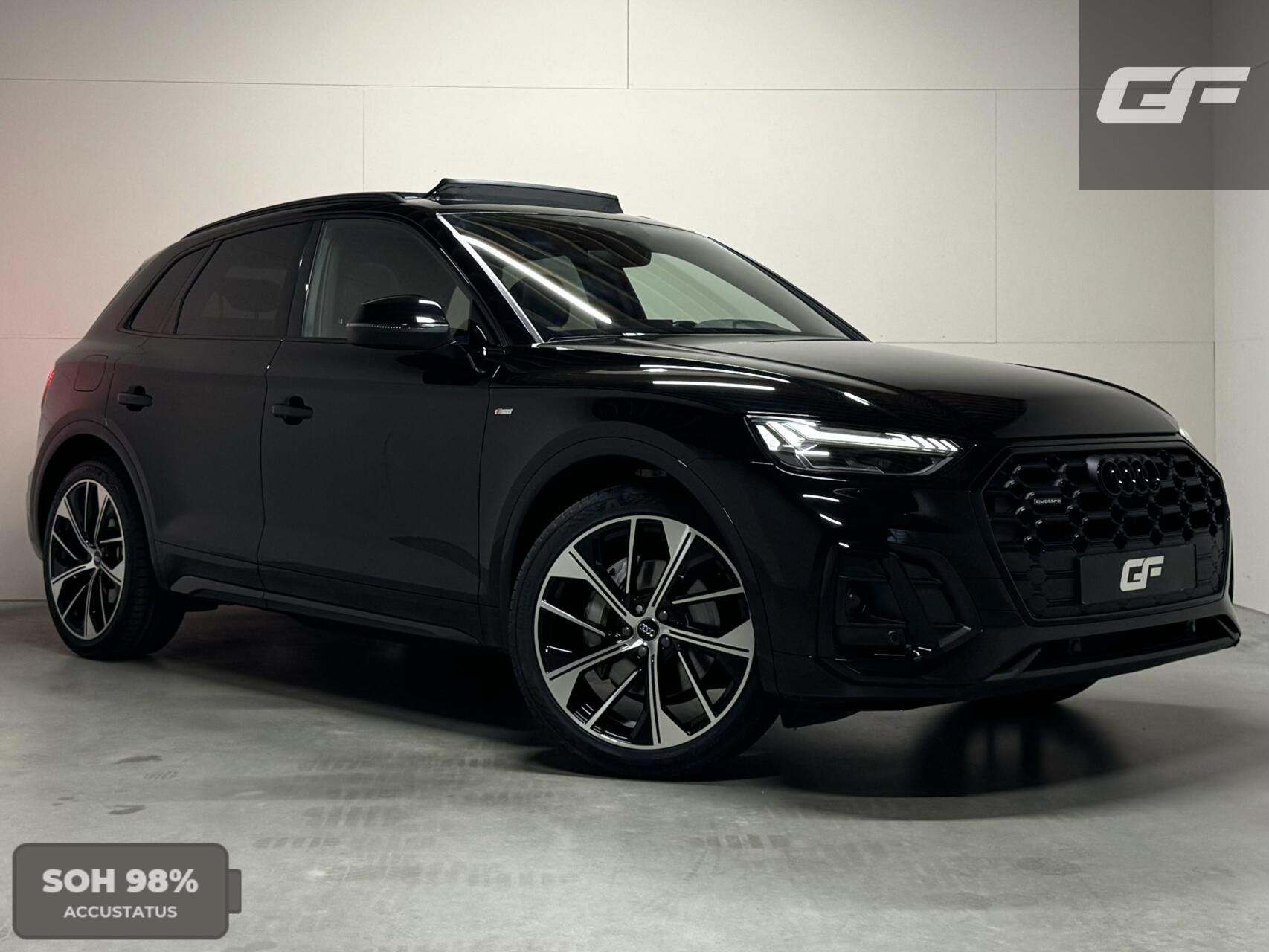 Audi Q5 50 TFSIe Quattro Black Edition S-Line Pano Luchtveri, Auto's, Automaat, Dealer onderhouden, 2005 kg, Gebruikt