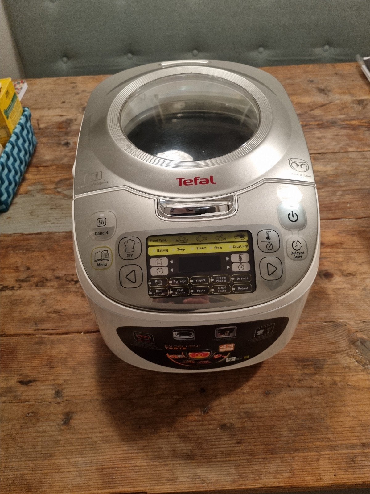 Tefal MultiCooker R23 45 in 1 AI Multi Cooker ZGAN Compleet, Minder dan 50 cm, Wit, Ophalen of Verzenden, Zo goed als nieuw