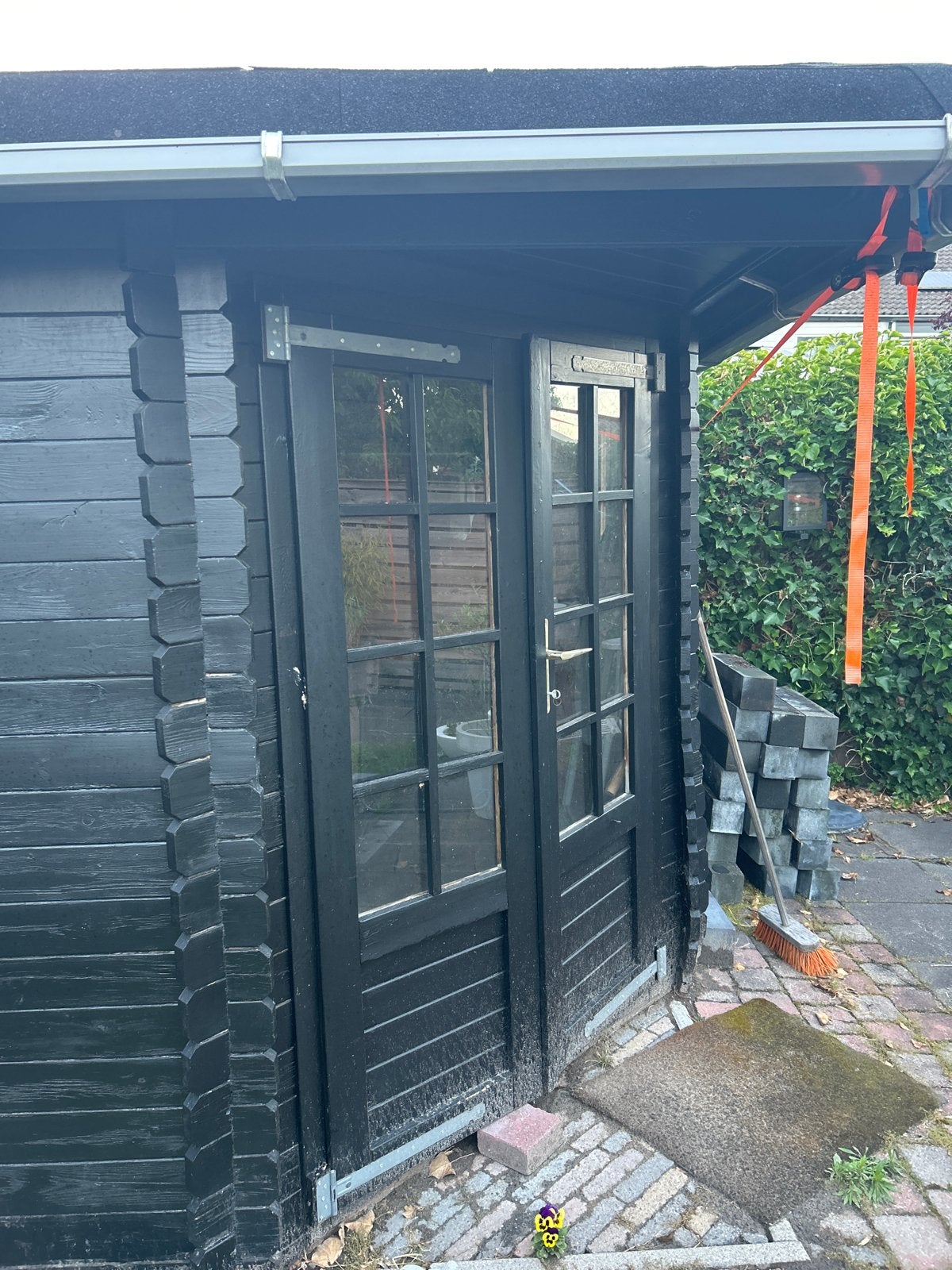 Tuinhuisje te koop, Ophalen, 250 tot 500 cm, Blokhut, 2 ramen
