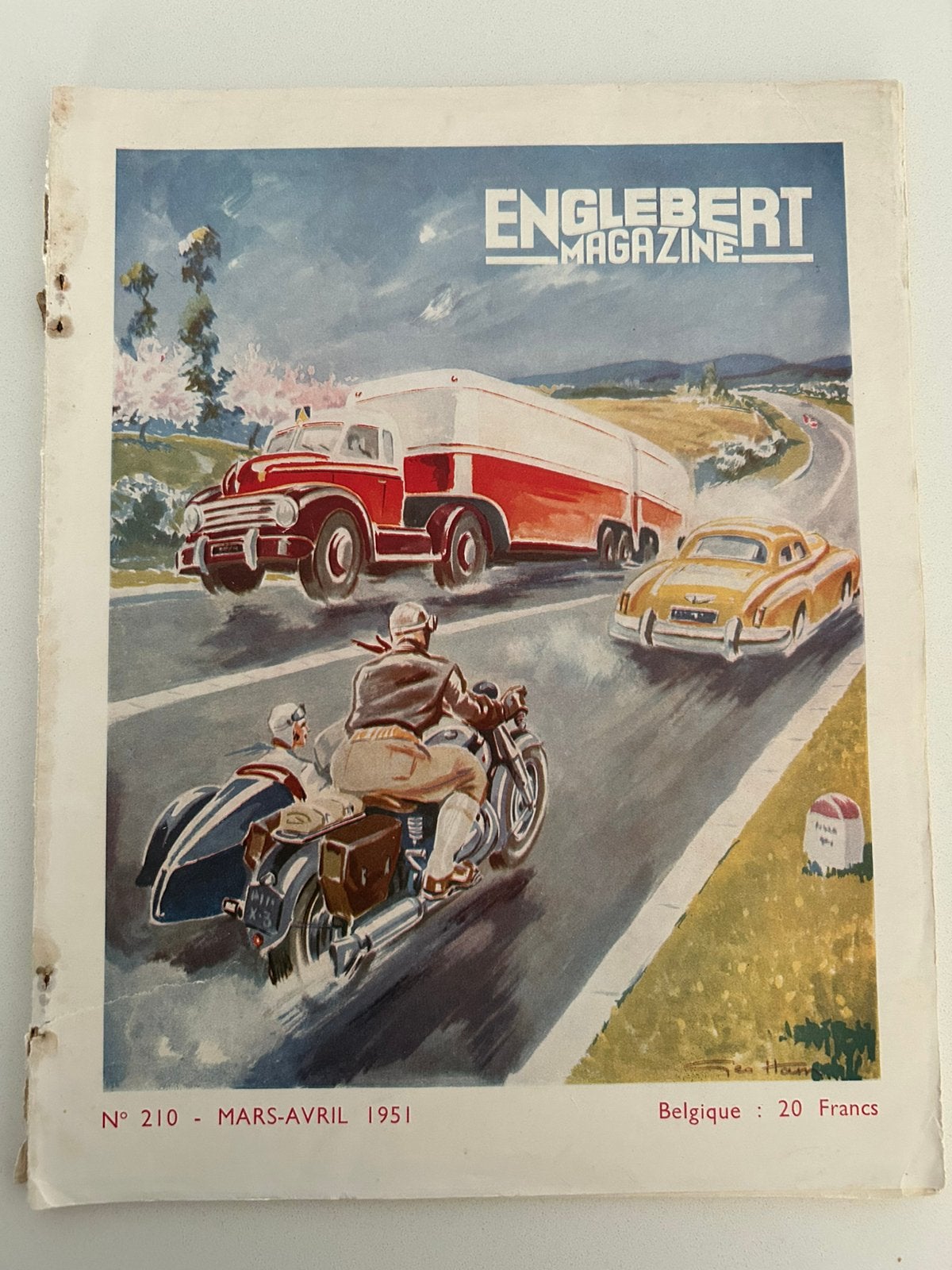 Englebert magazine, Verzenden, Gelezen, Algemeen