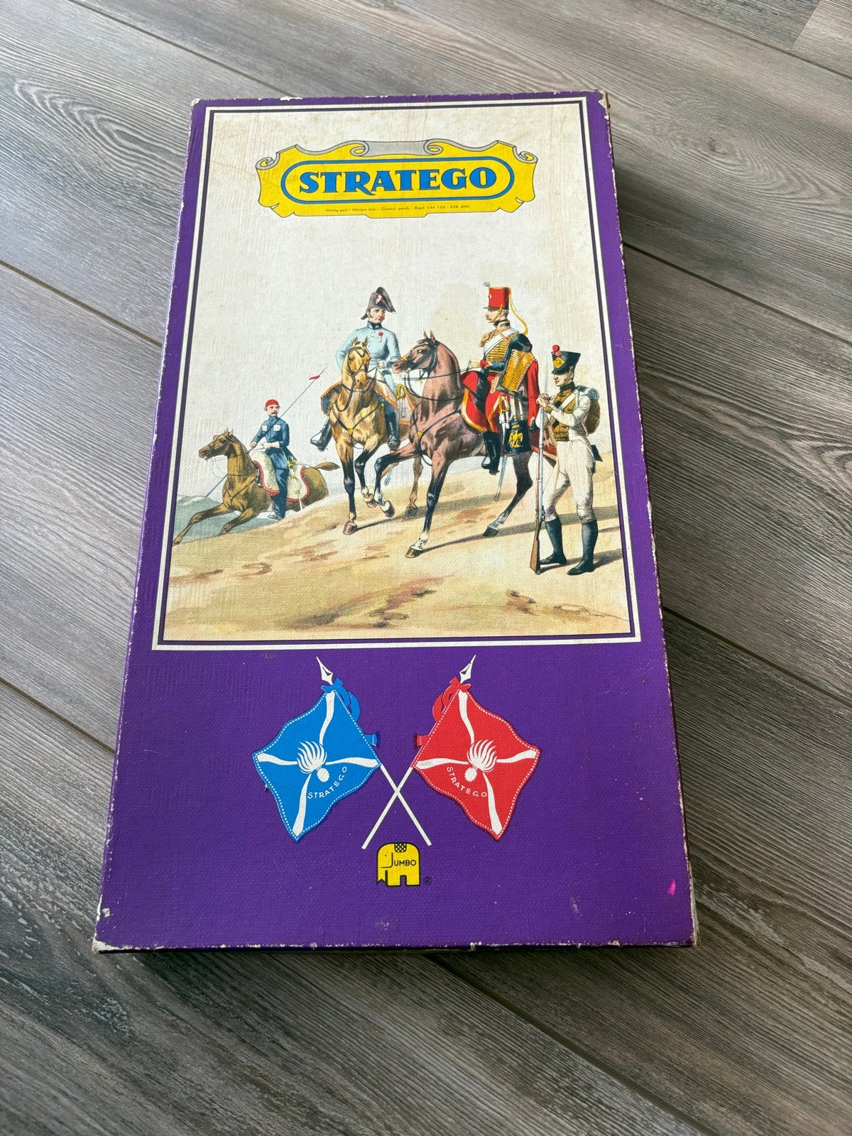 Stratego Bordspel Klassiek - Vintage Uitgave, Hobby en Vrije tijd, Een of twee spelers, Ophalen of Verzenden, Gebruikt
