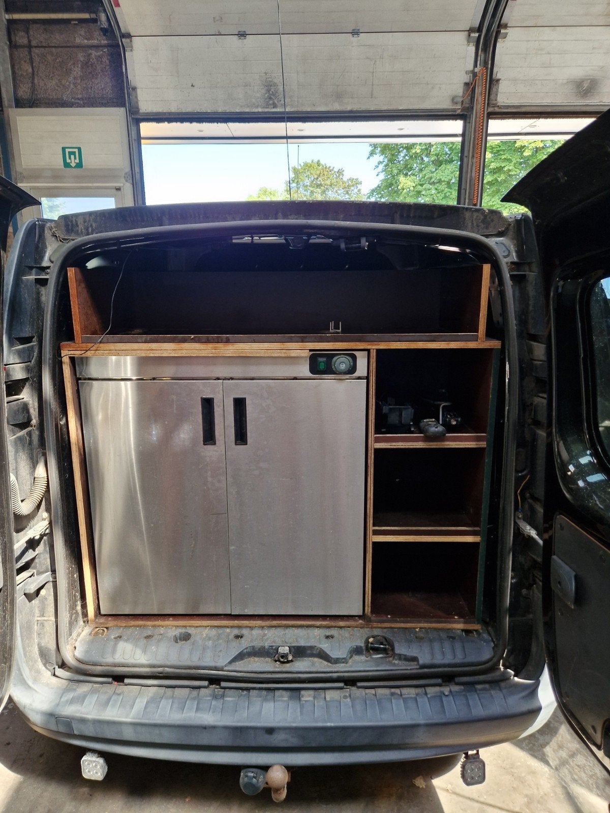 RVS Bordenwarmer warmhoudkast 220 v, Ophalen