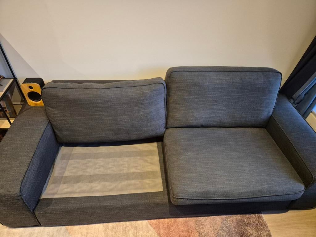 Hoes voor Kivik 3-zitsbank, antraciet (mist 1 kussenhoes), Huis en Inrichting, Gebruikt, Driepersoons, 75 tot 100 cm, Ophalen of Verzenden