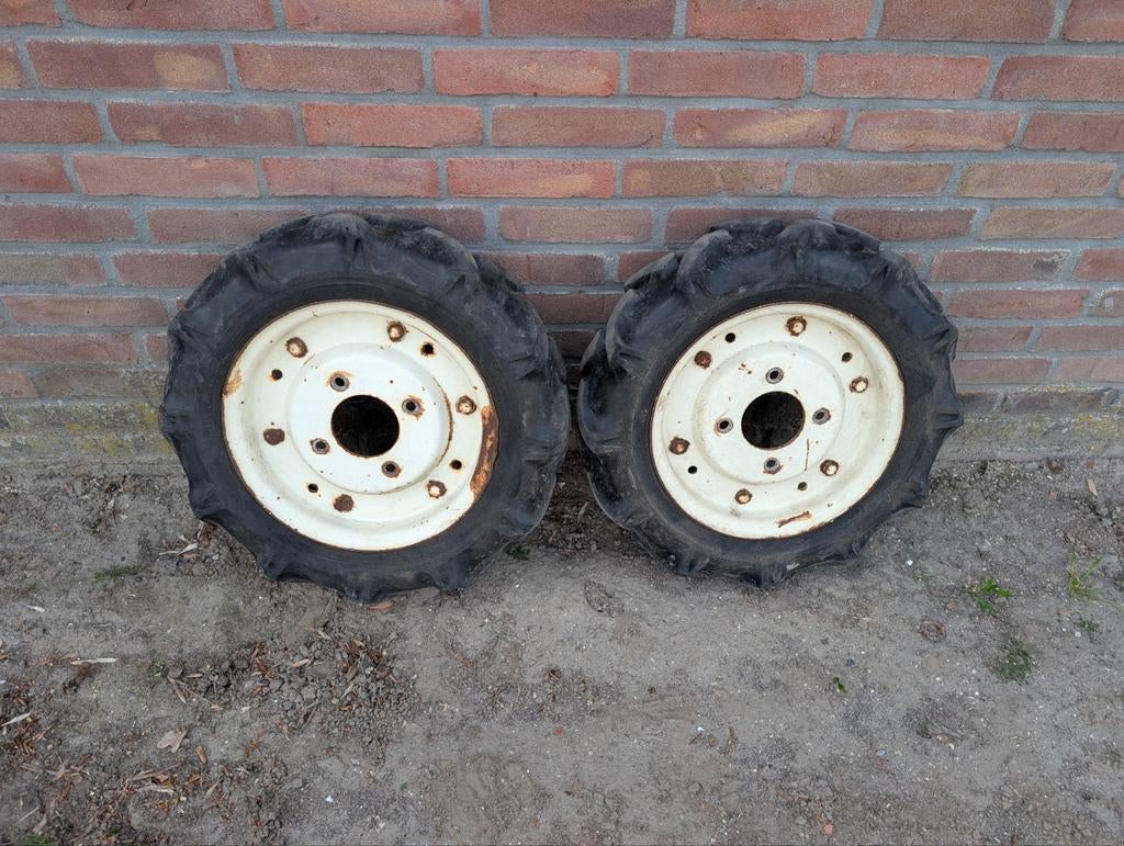 Diverse Mini tractor banden, wielen, velgen, kubota, iseki, Ophalen, Gebruikt, 50 cm of meer