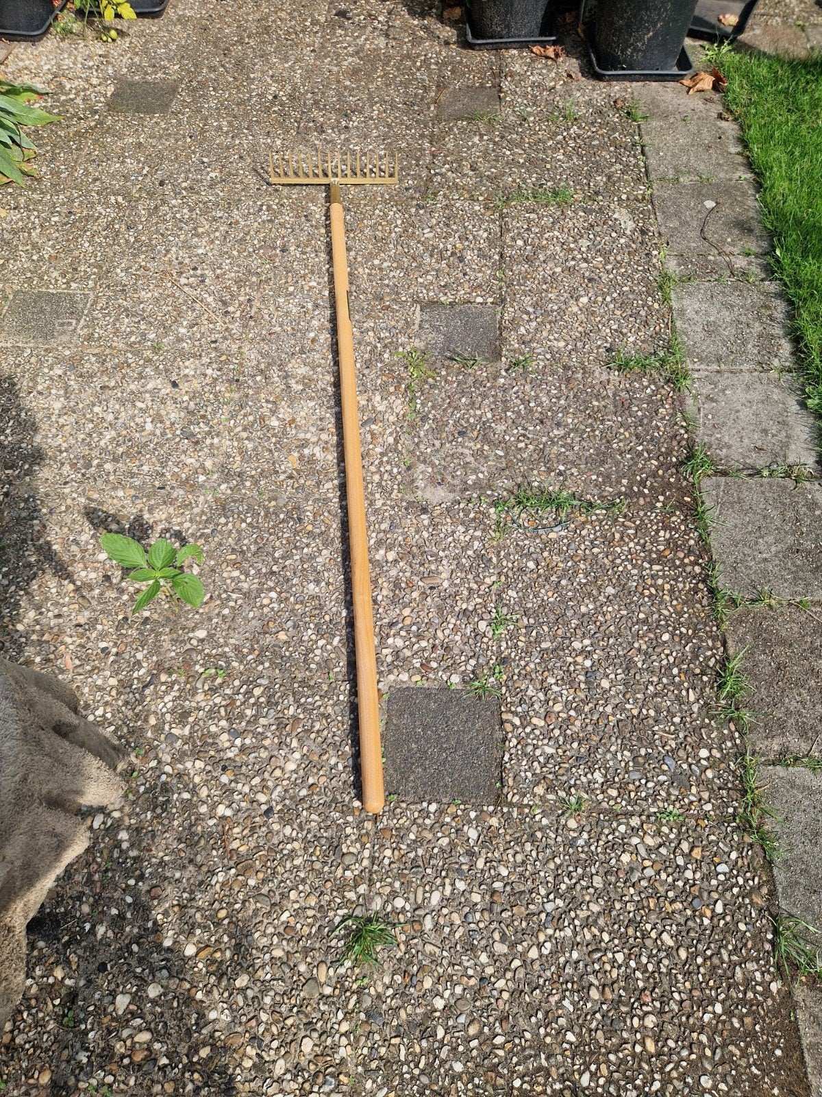 Hark met houten steel, Ophalen, Hark, Hercules