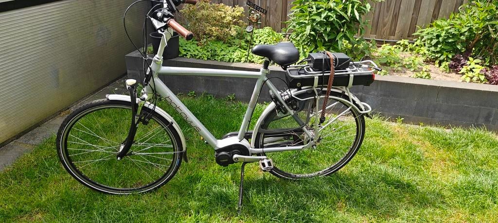 Electrische herenfiets Batavus stream, Vering, Velgrem, Batavus, Ophalen of Verzenden