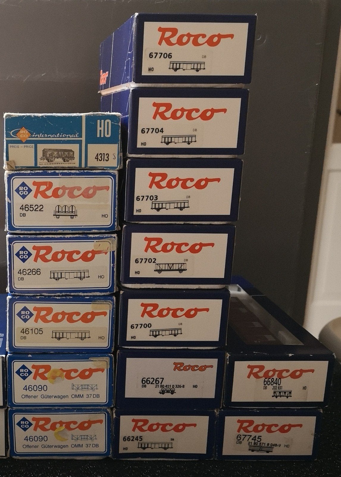 Diverse goederenwagens 15 stuks, Verzenden, Gelijkstroom, Wagon, Roco
