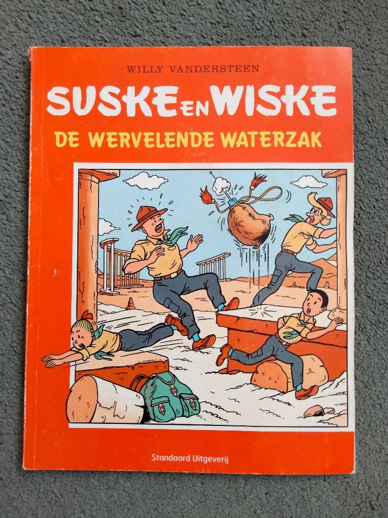 Suske en Wiske - De Wervelende Waterzak, Willy Vandersteen, Eén stripboek, Ophalen, Gelezen