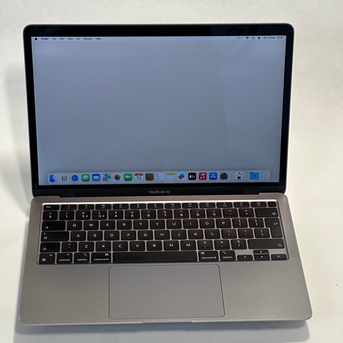 MacBook Air 13” M1, 16GB, 256 SSD 88% Batterij, Gebruikt, 256 GB, Qwerty, I mac and more
