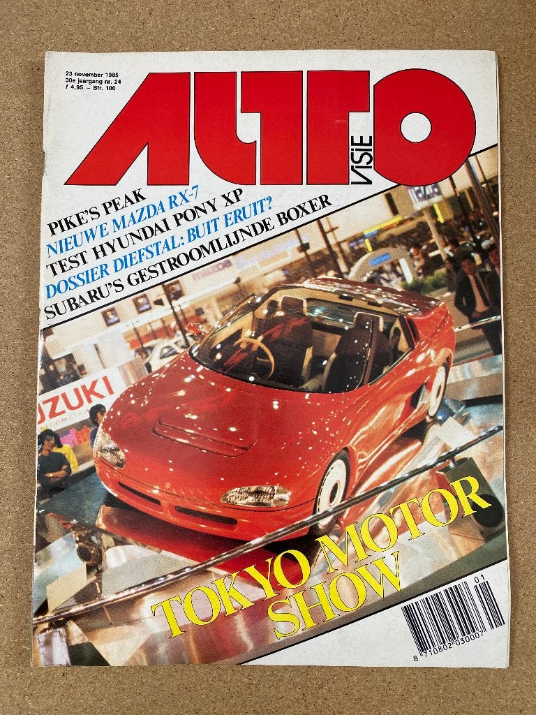 Autovisie 24 1985, Verzenden, Gelezen, Algemeen