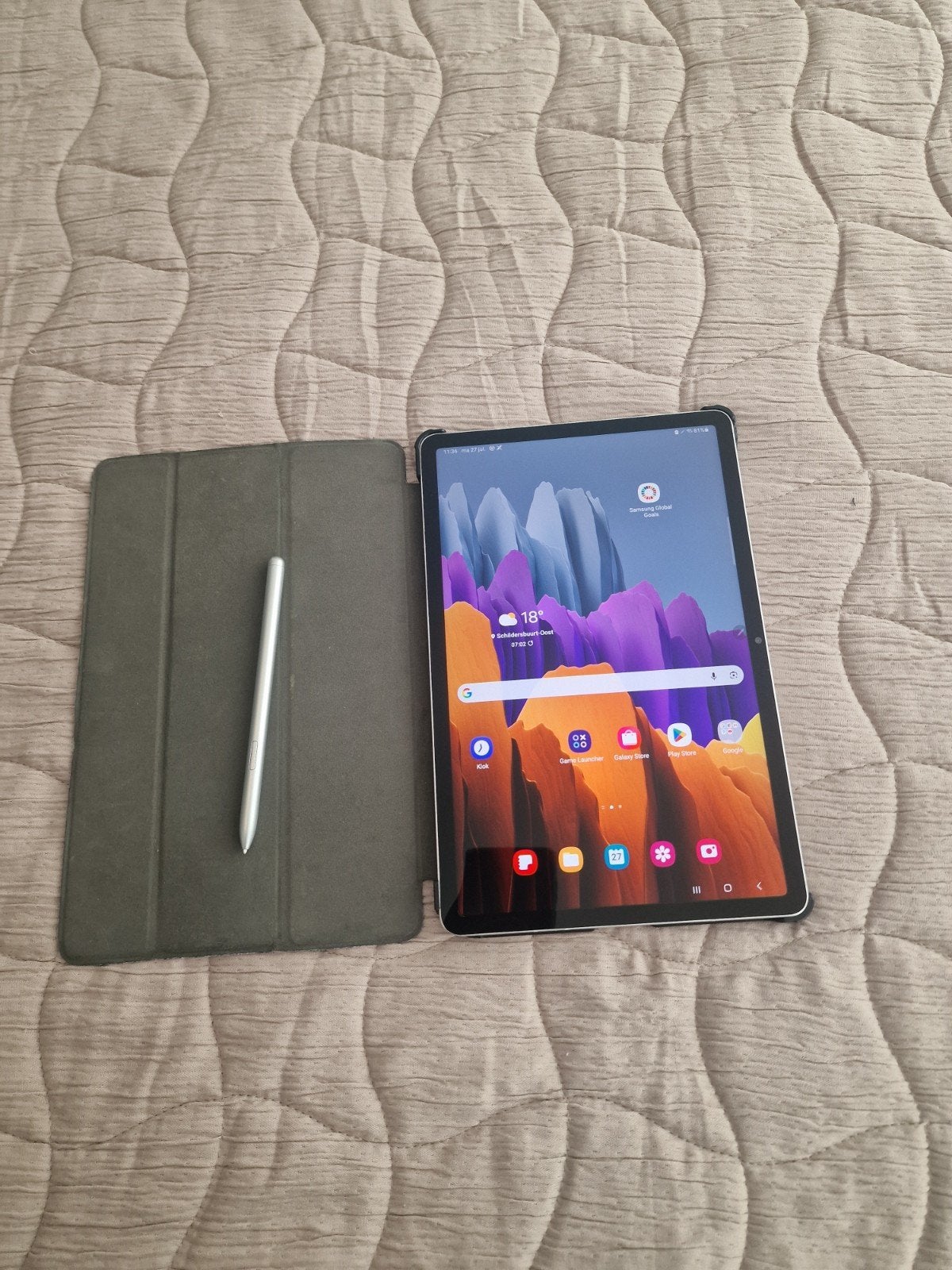 Samsung tab s7, Ophalen of Verzenden, 11 inch