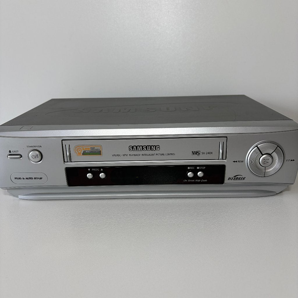Samsung SV-240X VHS videorecorder — NTSC playback, Ophalen of Verzenden, Gebruikt, VHS-speler of -recorder