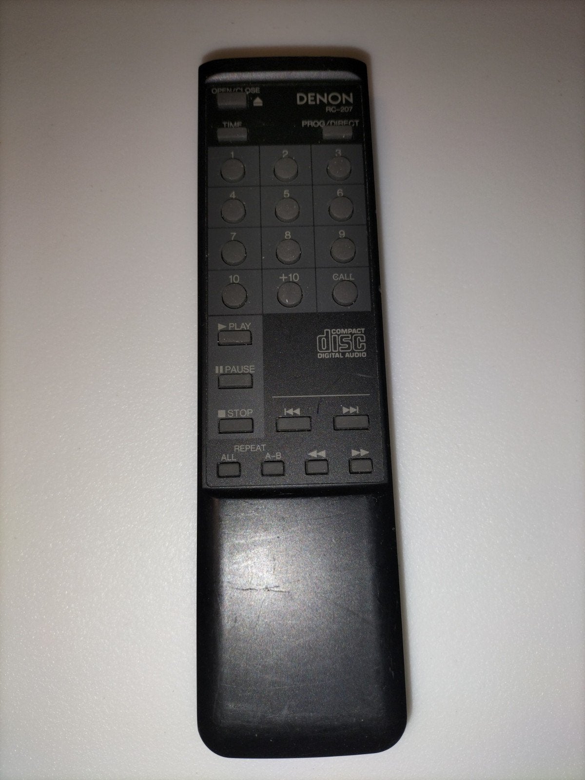 Originele Denon RC-207 Afstandsbediening voor CD-spelers, Ophalen of Verzenden, Gebruikt, Origineel