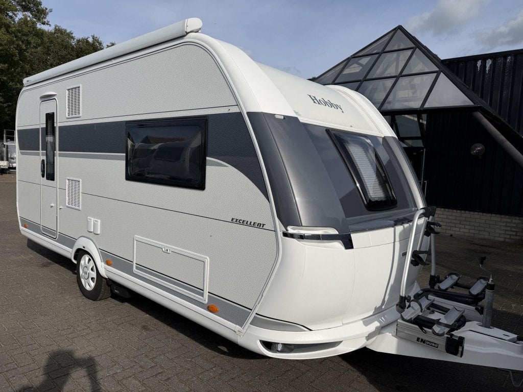 Hobby Excellent 460 SL | 2025 | Enkel bed | BOMVOL OPTIES!, Hobby, Bedrijf, Treinzit, Tot en met 3