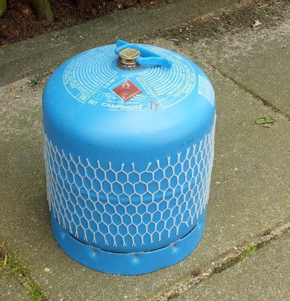 gasfles campingaz 907, Caravans en Kamperen, Kampeeraccessoires, Ophalen of Verzenden, Gebruikt