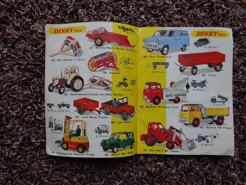britains catalogus matchbox siku en dinky toys, Hobby en Vrije tijd, Modelauto's | 1:32, Nieuw, Tractor of Landbouw, Overige merken