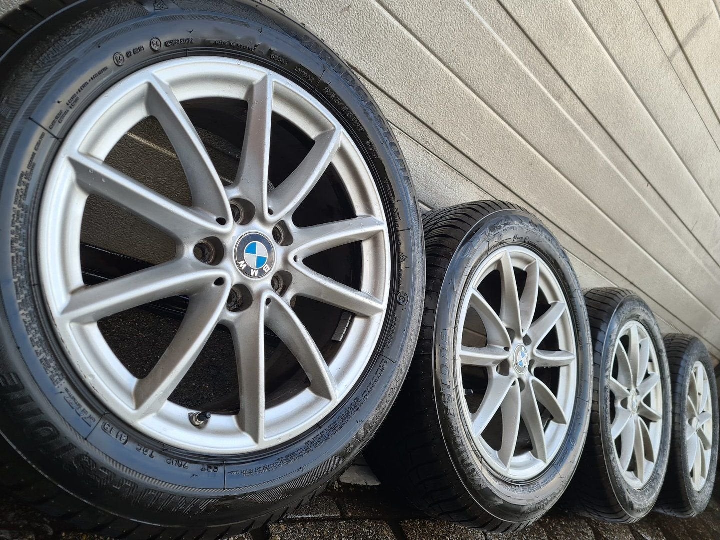 17 inch BMW X1 X2 serie F48 F49 F39 velgen winterbanden, Gebruikt, -, -, Banden en Velgen