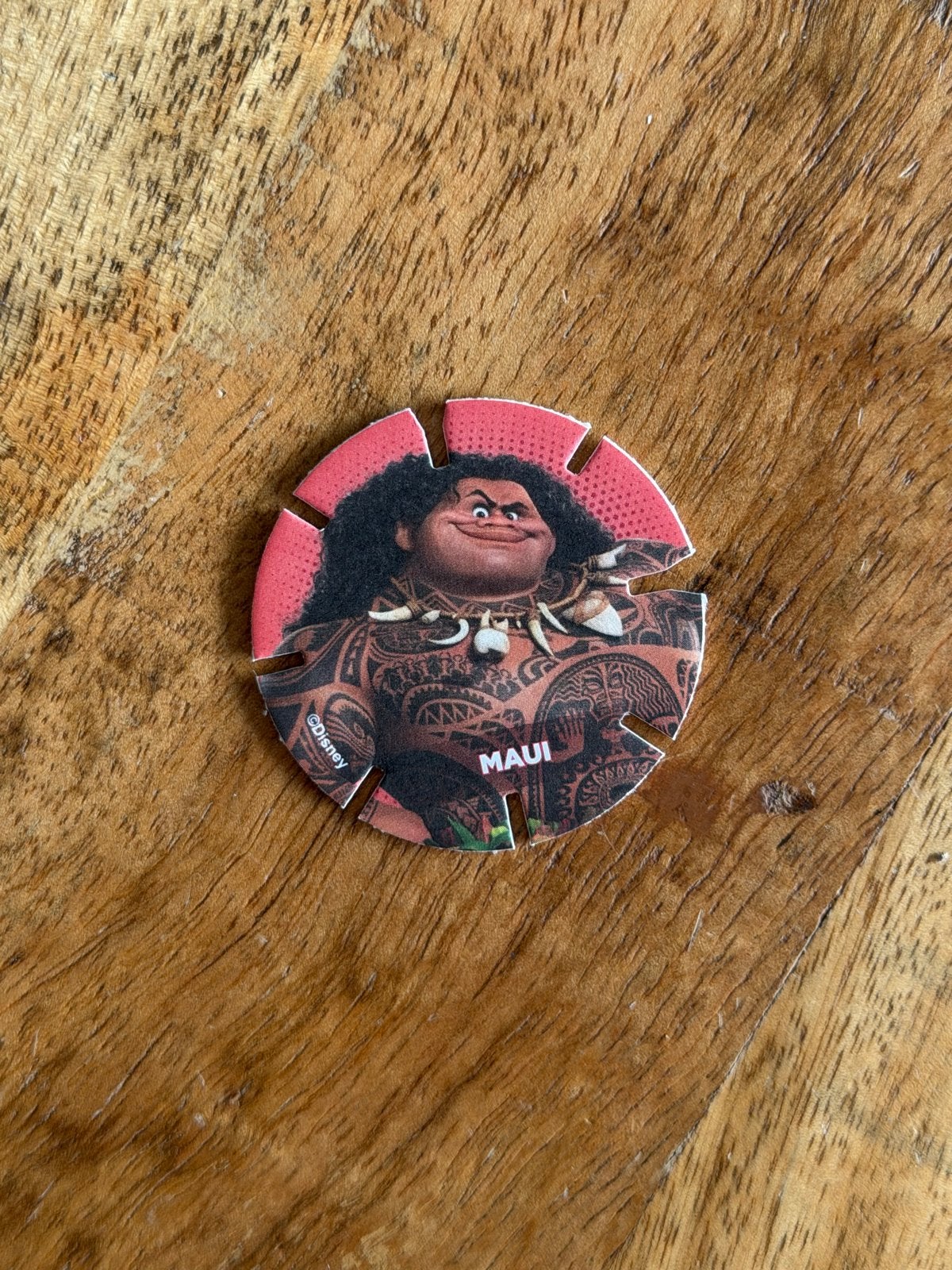 Disney Diskeyz Maui - Albert Heijn verzamelactie, Verzamelen, Ophalen of Verzenden, Overige figuren, Nieuw, Overige typen