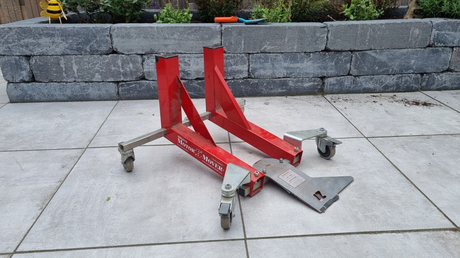 Originele Motormover Achterwiel in zeer goede staat, Ophalen of Verzenden, Zo goed als nieuw, Hydraulisch, Garagekrik