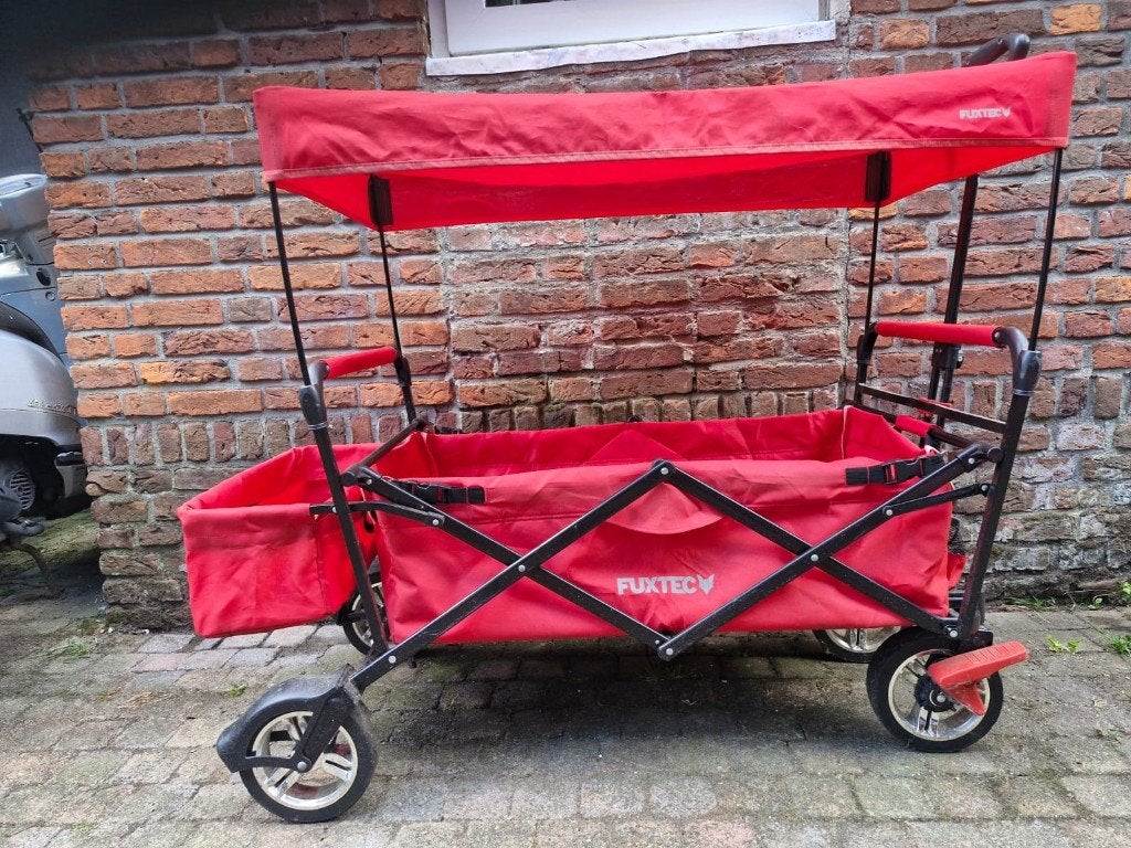 Bolderkar fuxtec ., Caravans en Kamperen, Bolderkarren, Ophalen, Opvouwbaar, Gebruikt