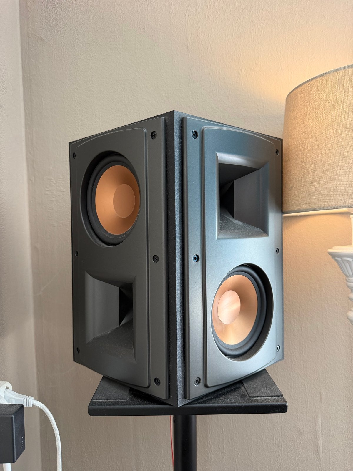 Klipsch RS-52 II Surround Luidspreker - Zwart, Overige merken, 120 tot 150 watt, Ophalen of Verzenden, Zo goed als nieuw