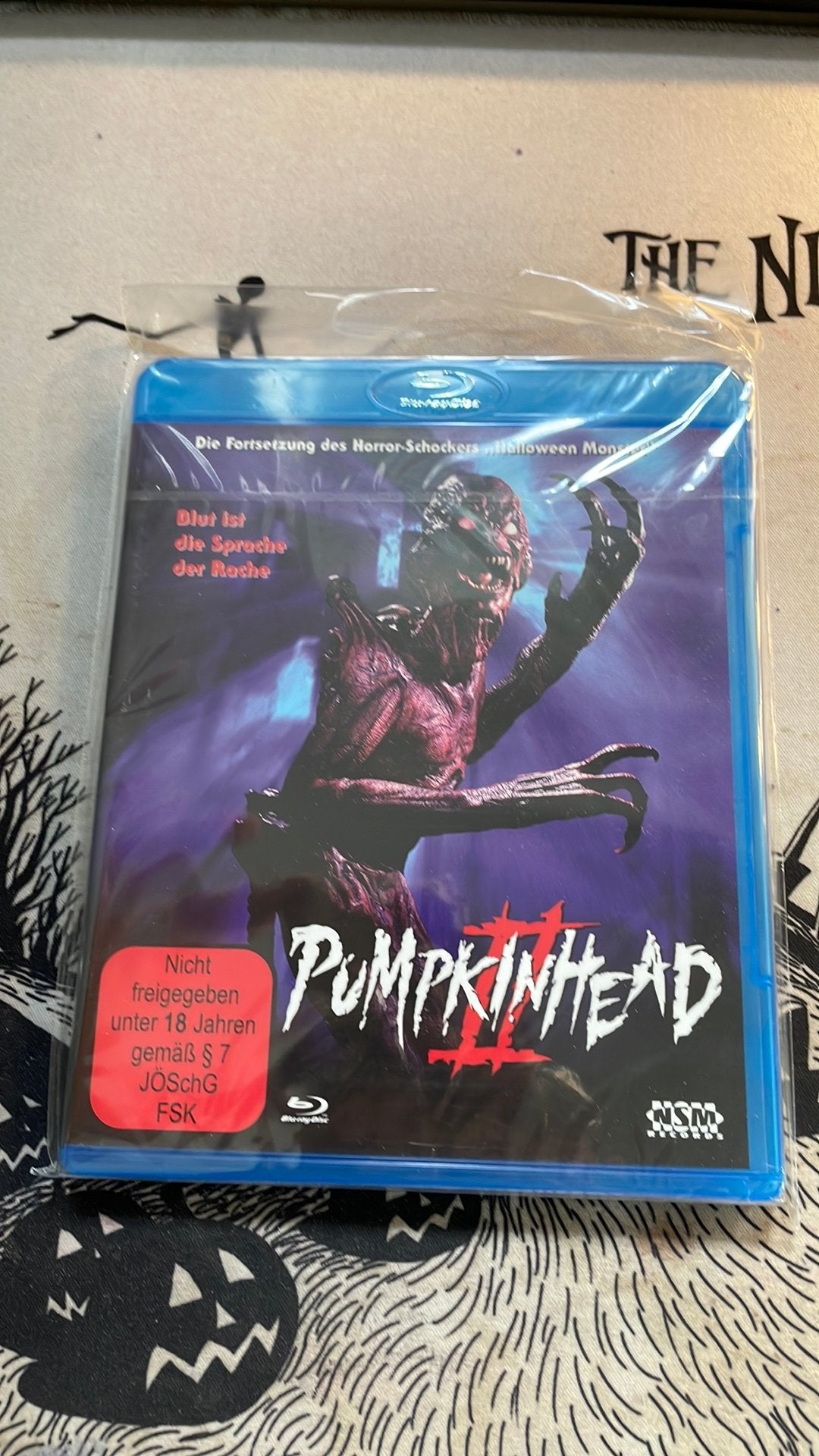 Pumpkinhead II Blu-ray – NSM Records – FSK 18 – Horror, Ophalen of Verzenden, Zo goed als nieuw, Horror