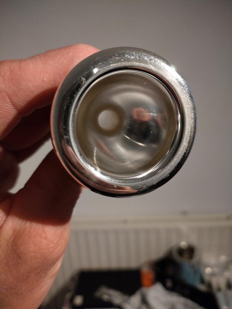 Laskey Tuba Mondstuk - 28H Europees Schacht Zilver, Muziek en Instrumenten, Blaasinstrumenten | Tuba's, Ophalen, Zo goed als nieuw