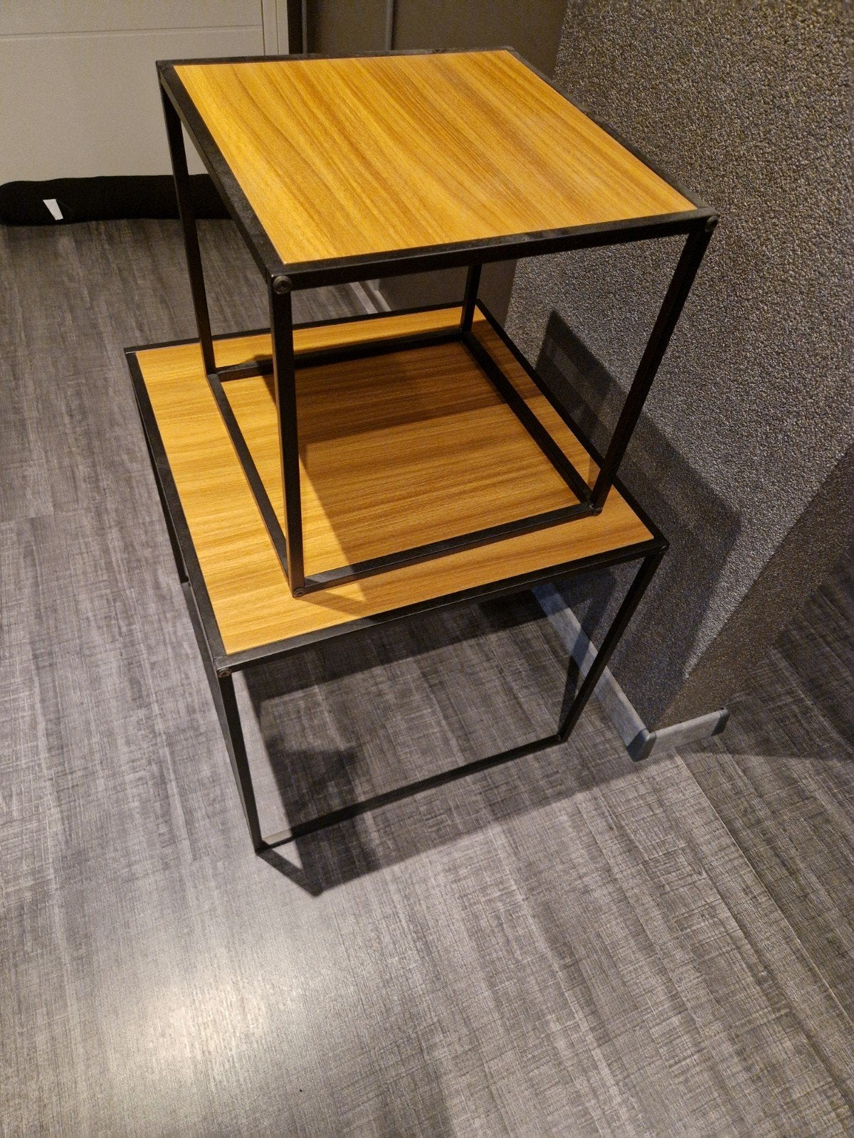 Industriële mooie bijzettafels, Minder dan 55 cm, Rond, Nieuw, Ophalen
