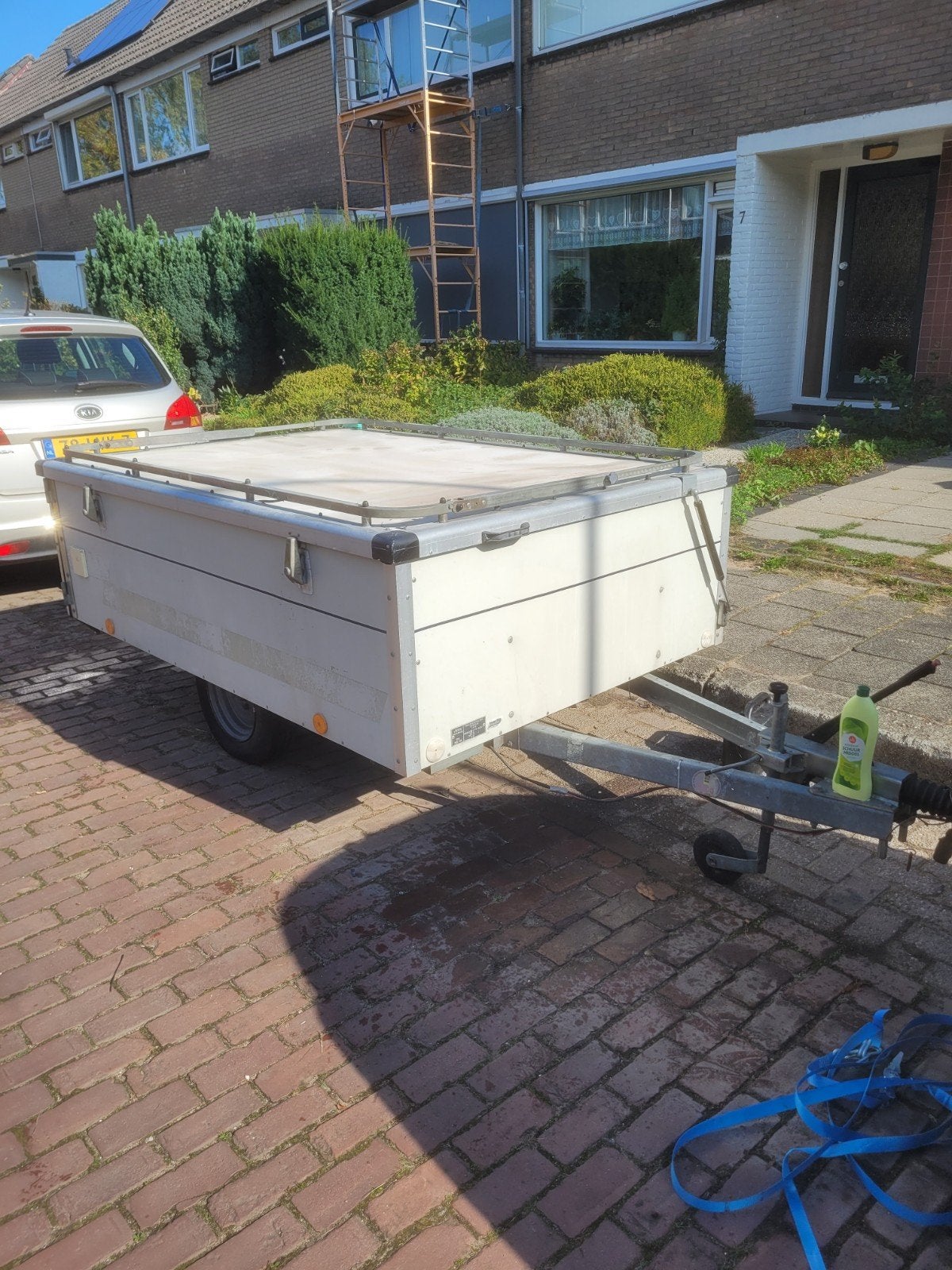 Stema WZA 650 Aanhangwagen met huif, Ophalen, Gebruikt